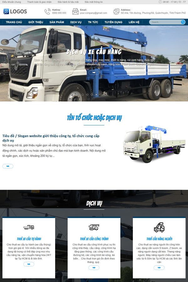 Website Giới Thiệu Dịch Vụ Doanh Nghiệp Mẫu 09 Website Giới Thiệu Dịch Vụ Doanh Nghiệp Mẫu 09
